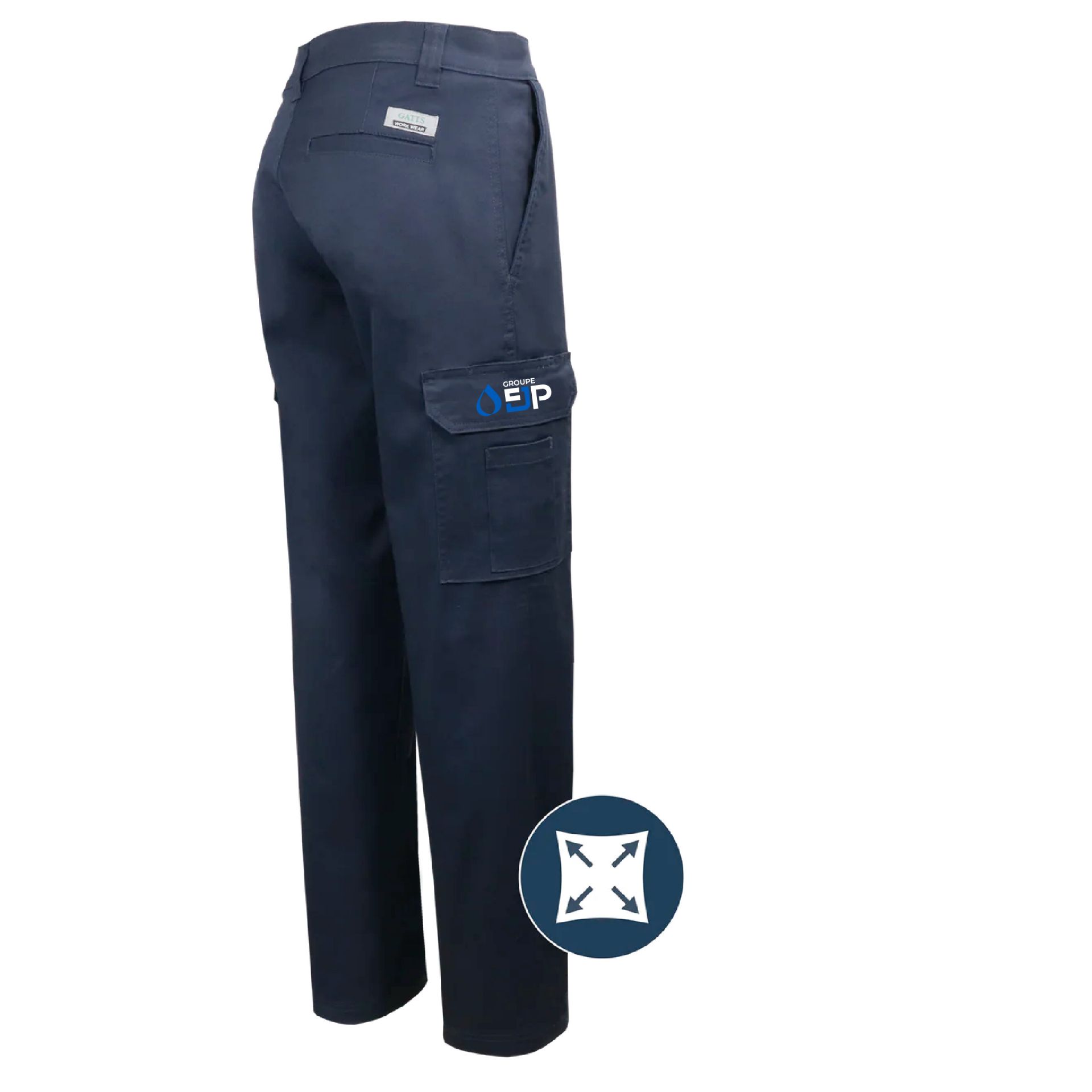 PANTALON DE TRAVAIL GATT'S EXTENSIBLE CARGO  011EX